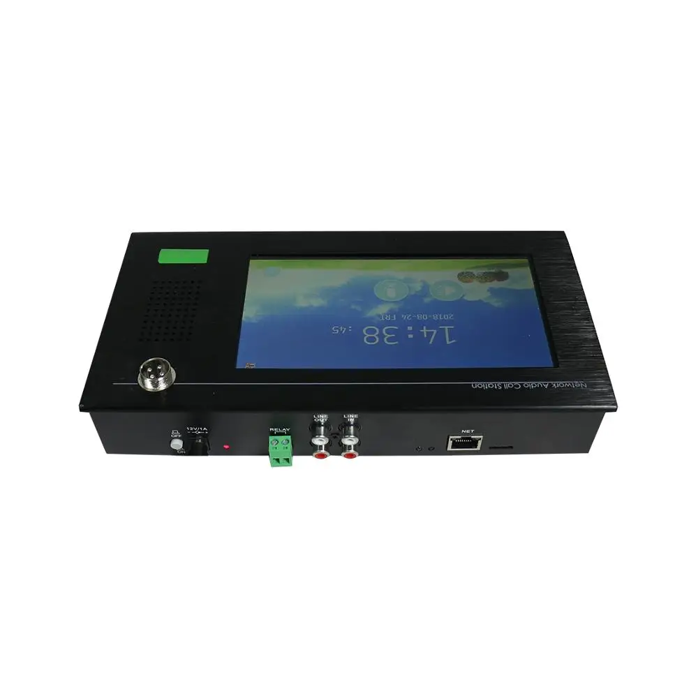 Public address SIP Network Paging Microphone with Intercom,can control,monitor,zone paging make announcement for PA system