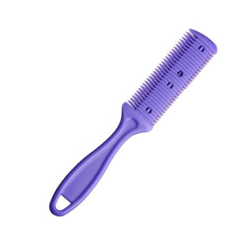 Cut Styling Barber Scissor Razor  Blade Comb Hairdressing Tool Kit 1PCS Top Quality Double-Sided Knife Hair Scissors