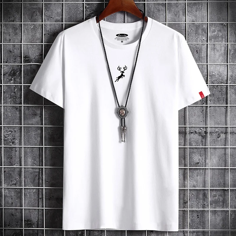 

New T Shirt for Men Summer 2021 Harajuku Graphic Oversized Goth Punk Manga Vintage Hip Hop Couples Anime Matching Men Clothing
