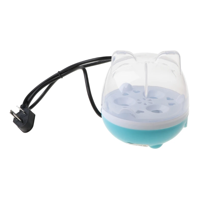 New Electric Hard Boiled Egg Cooker Portable Rapid Kitchen 3Pcs Egg Steamer Boiler
