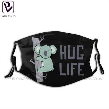 

Koala Mouth Face Mask Hug Life Facial Mask Fashion Cool with 2 Filters for Adult