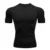 Compression Quick dry T-shirt Men Running Sport Skinny Short Tee Shirt Male Gym Fitness Bodybuilding Workout Black Tops Clothing 1