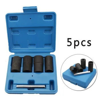 

Socket Screw Extractor Remover Straight Rod Replacement Parts Black 5Pcs