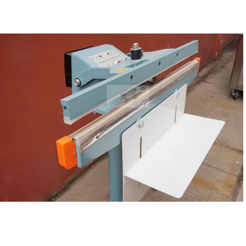 Foot Pedal Heat Impulse Sealer Heat Sealing Machine Heat Plastic Bag Sealer 450mm 17 Inch Pedal Sealer Convenient 3