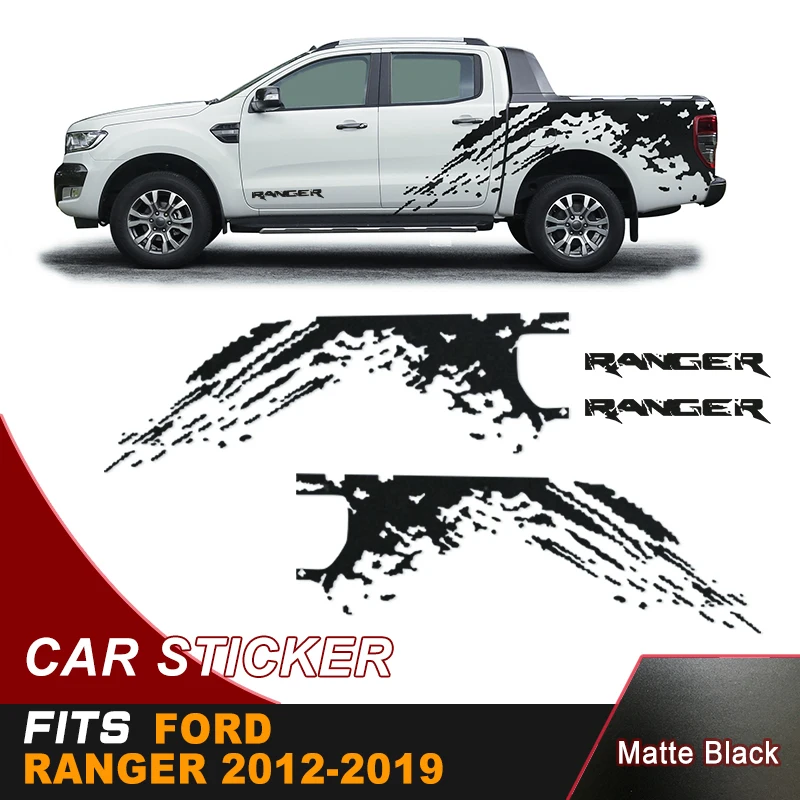 mudslinger наклейка на кузов Боковая дверь автомобильные наклейки для Ford ranger2012