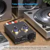 Fosi Audio Phono Preamp for Turntable Phonograph Preamplifier Mini Stereo Audio HiFi Vacuum Tube Amplifier Box X2 For DIY ► Photo 3/6