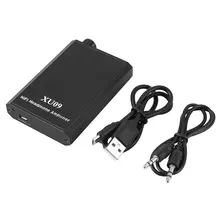 LESHP Universal Rechargeable High Performance Stereo XU09 Portable Headphone Amplifier Built-in Battery for Laptop PC