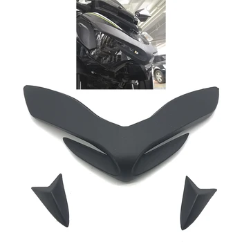 

For Kawasaki Z900 2017 2018 2019 2020 Front Fairing Aerodynamic Winglets Wing Tip Cover Protective Beak Nose Cone Extension