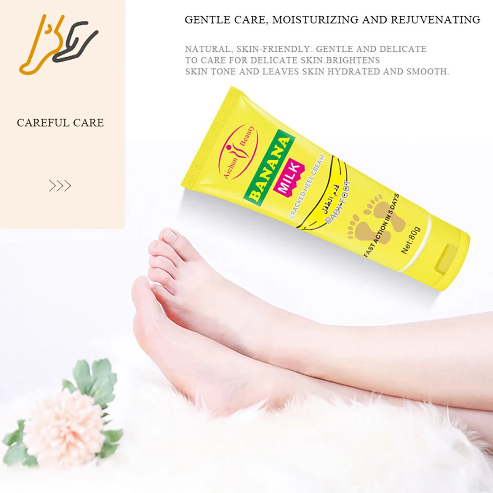 Banana Milk Cracked Heel Cream Anti 