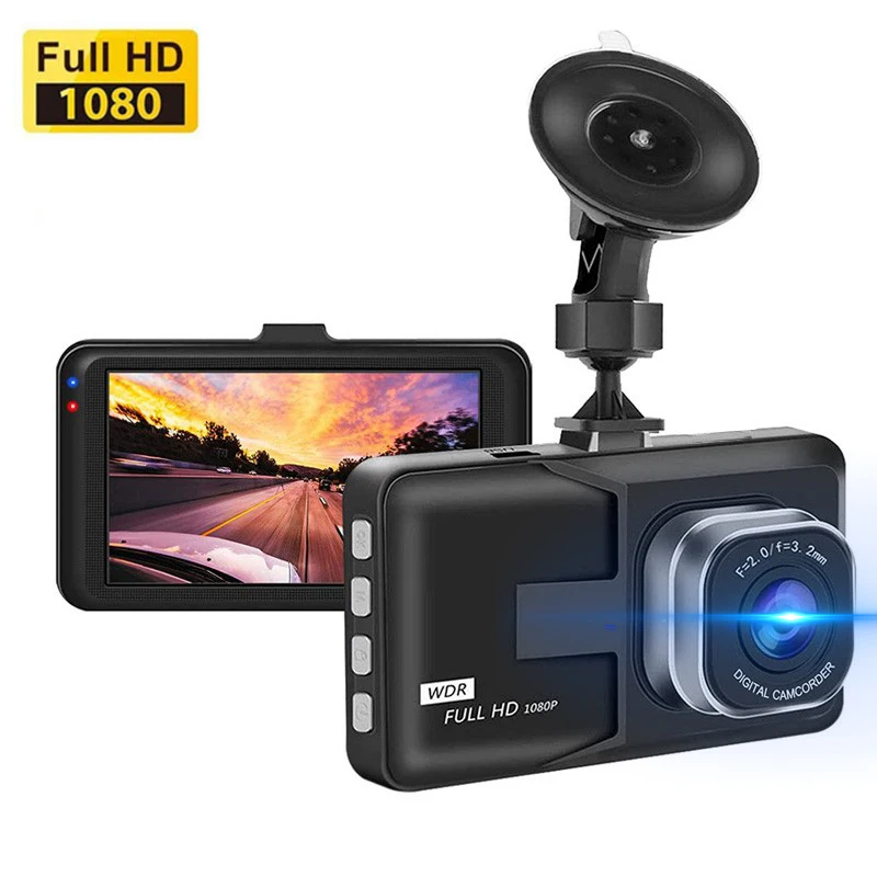 Видеорегистраторы для автомобилей видеорегистратор 3-дюймовый HD 1080P видео