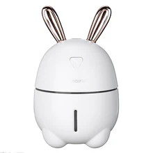300 мл увлажнитель воздуха милый кролик ультра-бесшумный USB Арома эфирное масло диффузор офисный Автомобильный увлажнитель воздуха очиститель воздуха тумана