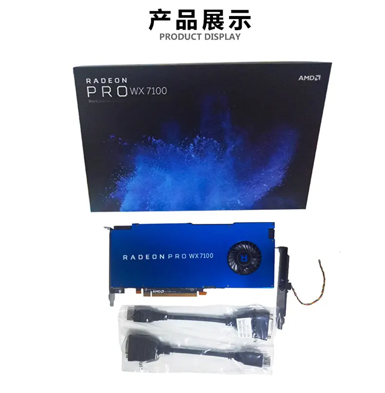 Leadtek AMD Radeon Pro WX7100 8 ГБ GDDR5 графика профессионального уровня для рабочих станций