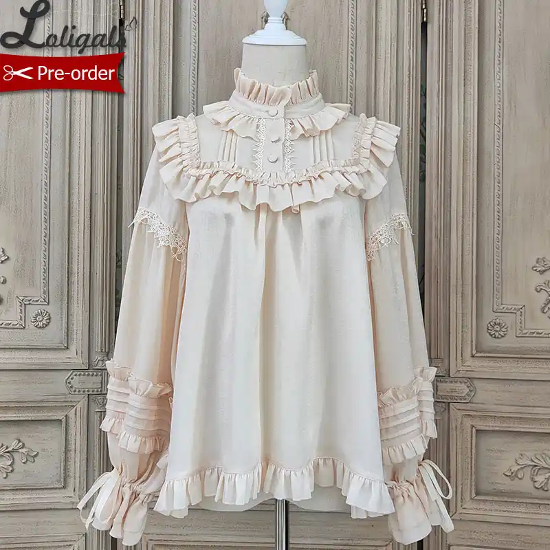 Vintage ruffle shirt Clearance