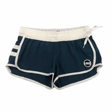 Брендовые женские черно-белые пляжные шорты из спандекса, новинка, купальный костюм для девочек, пляжные шорты, бермуды, боксеры, праздничные шорты