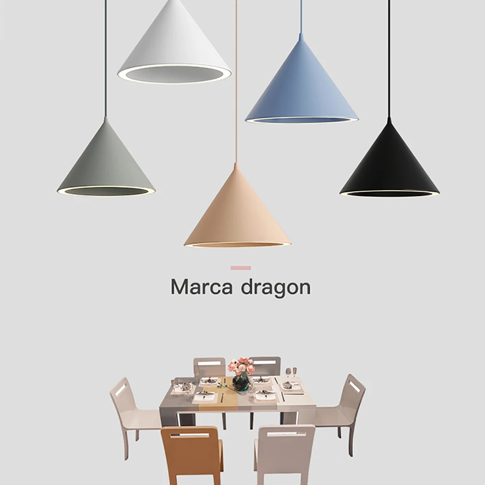 

zerouno 25cm led pendant light nordic pendant lamp modern macaroon color dining room coffee hours cord chanddelier lighting bulb