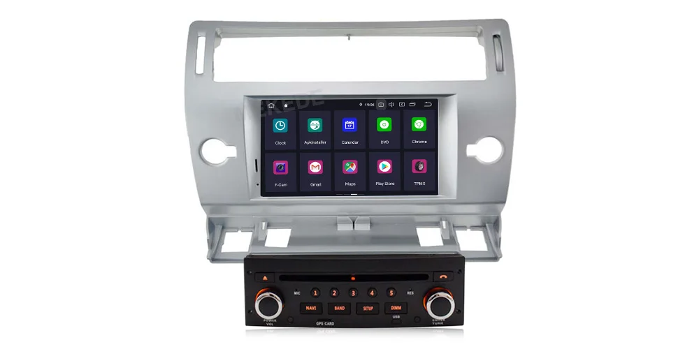 PX5 4G+ 64G1 Din Android 9,0 автомобильный dvd-плеер для Citroen C4 Quatre Triumph wifi gps Радио 2G ram сенсорный экран gps радио Wi-Fi карта