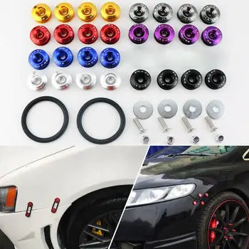 

Quick Release Fasteners For Front Bumpers Rear Surrounds Bumpers JDM Ring Reinforcement Q1P9