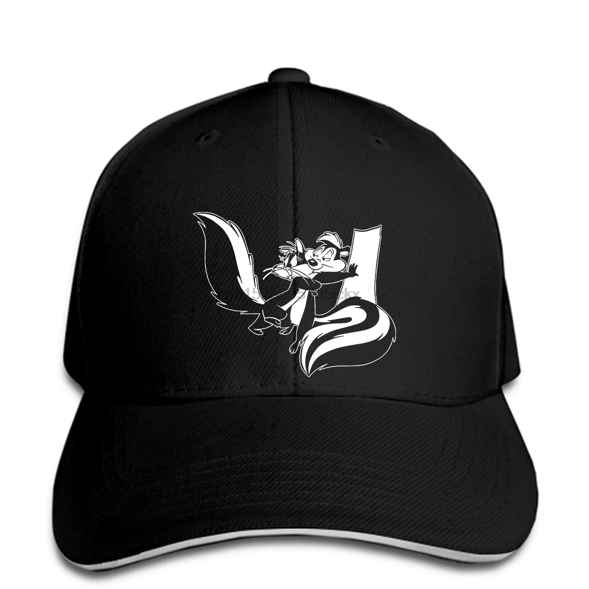 Pepe Le Pew and Penelope 1 черная бейсболка