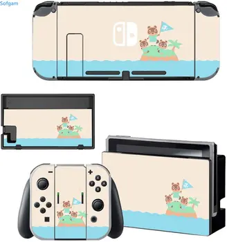 

Animal Crossing Vinyl Cartoon Skin Decals Stickers For Nintendo Switch