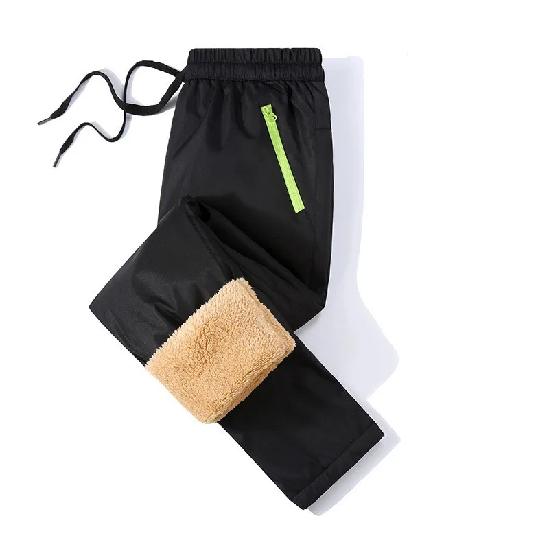 

Children Assault Pants Boys Girls Lamb Velvet Thick Warm Windproof Waterproof Mountaineering Ski Outdoor Pants