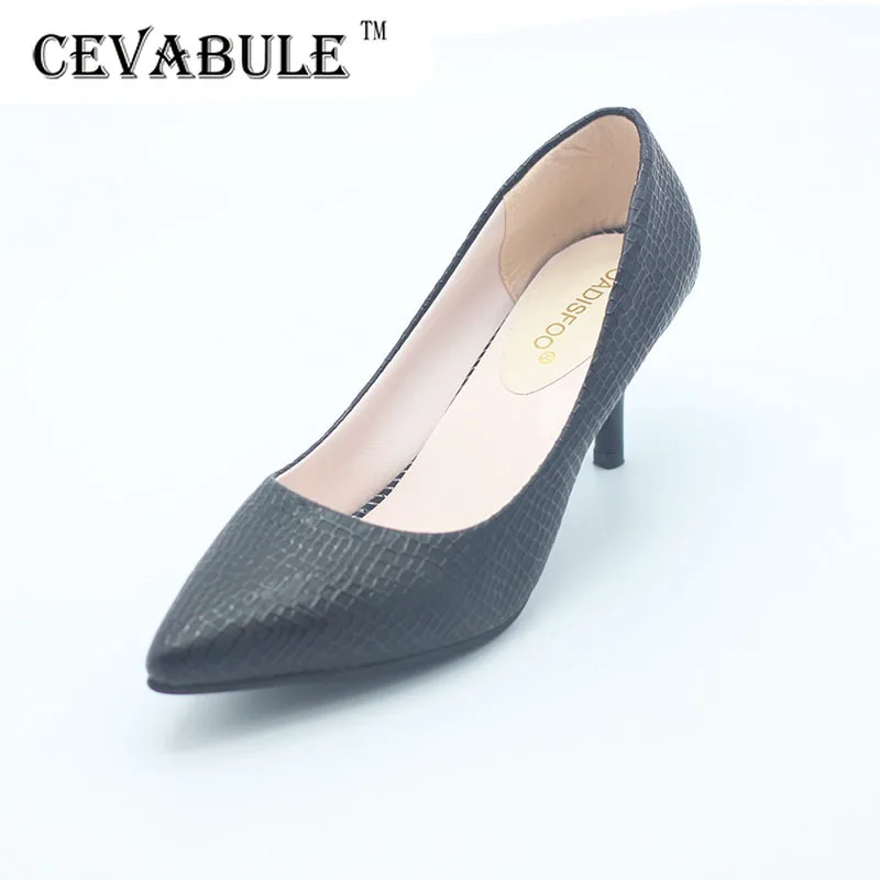 Get This Pumps High-Heels Pointed-Shoes Women's Summer Spring Shallow OL CEVABULE .LSS-187 Sexy gz8j3xMK