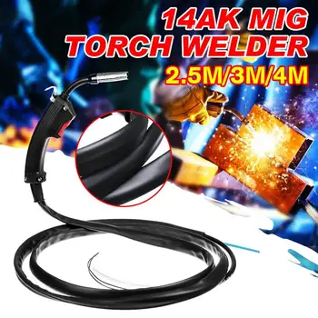 

2.5M/3M/4M 14AK Gas-electric Welding Guns Torch Electric Welder Complete Replacement Spare Part For MIG MAG Welding Machine