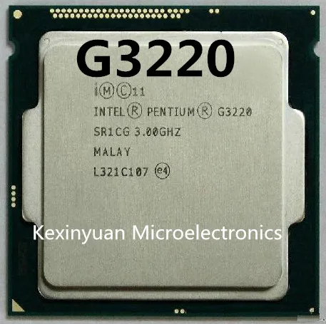 

Intel Pentium Processor G3220 LGA1150 22 nanometers Dual-Core 100% working properly Desktop Processor