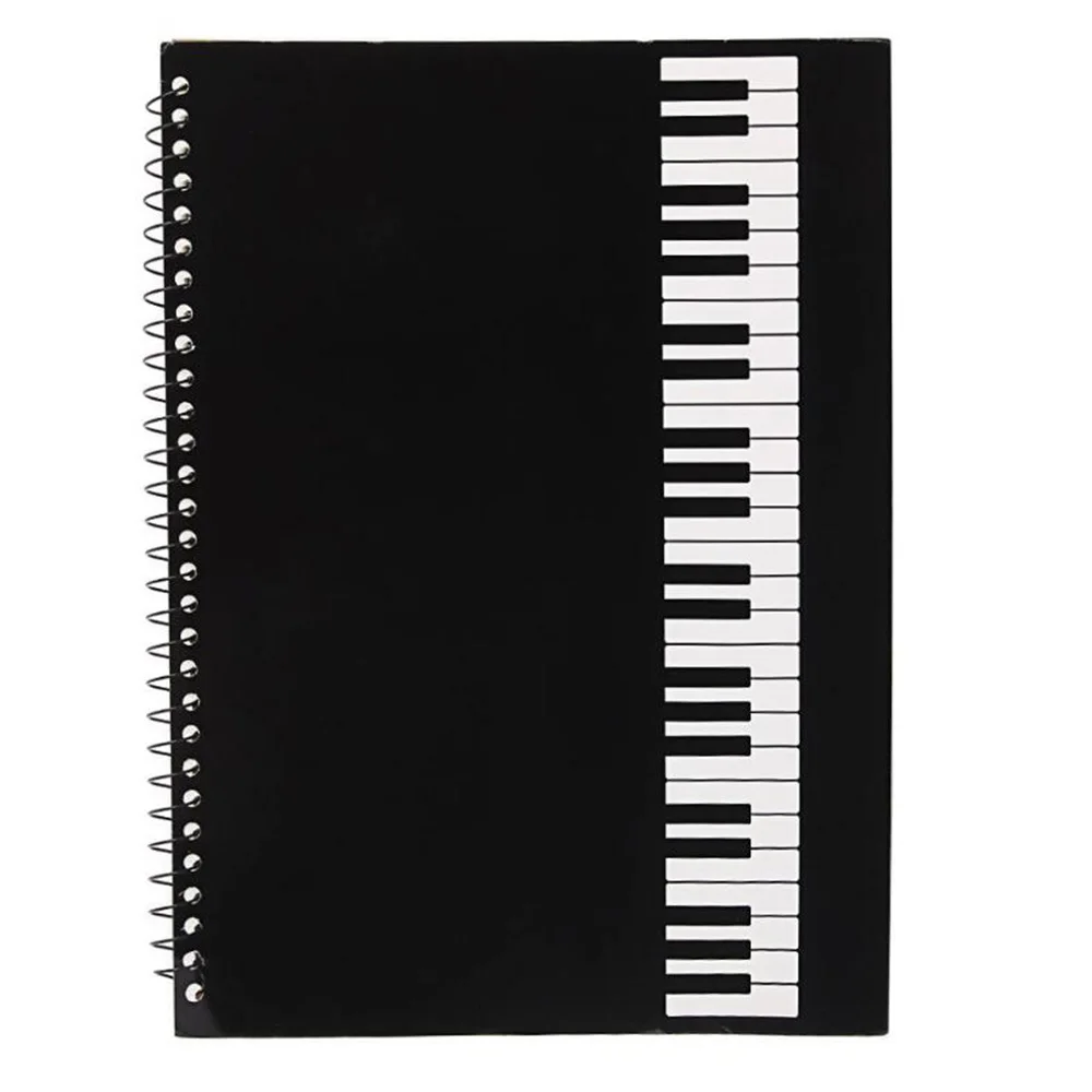 Горячая 50 страниц Mozart музыкальный лист рукопись бумажная бумага для персонала музыкальные блокноты Блокнот Stave Notation notebook спиральная связка