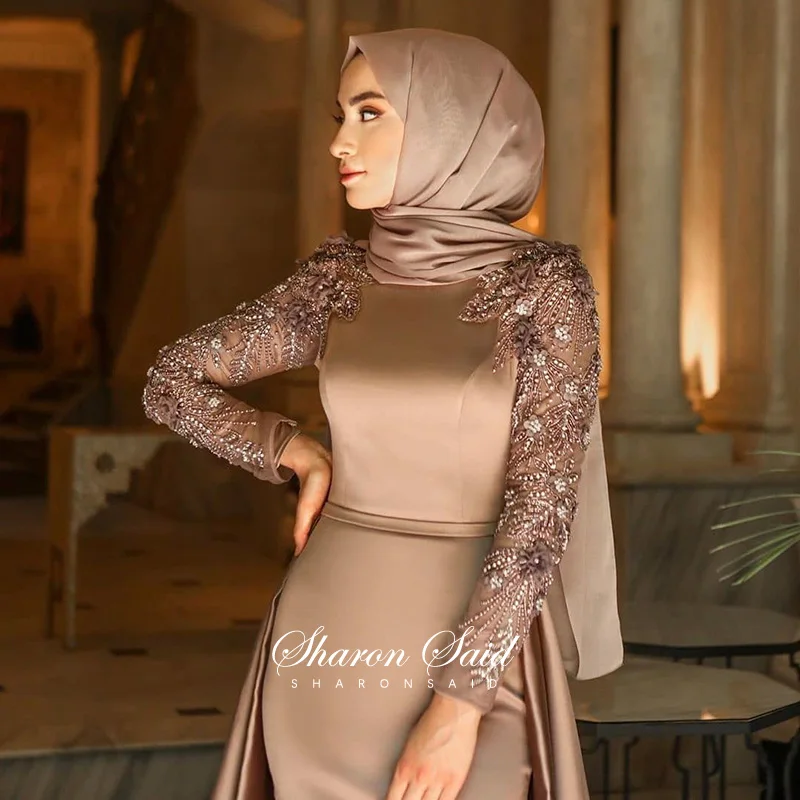 Muslim Evening Dress With Hijab 