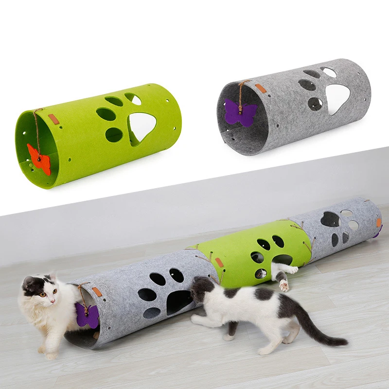 DIY кошачий туннель может быть соединен сложенный многоцелевой кошки игрушки интерактивные крытый гостиная спальня головоломка товары для домашних животных