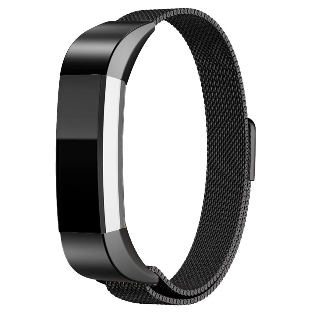 Для Fitbit Alta/Alta HR магнитный с миланским плетением ремешок из нержавеющей стали