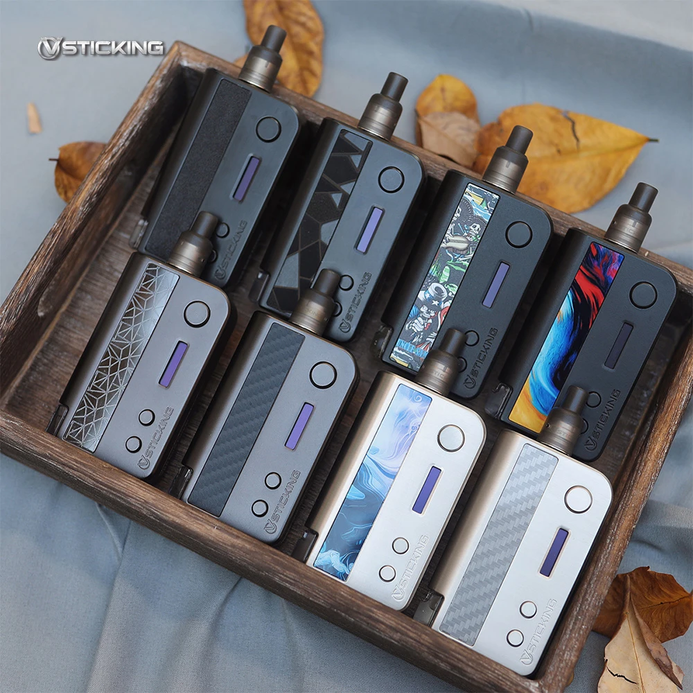 Оригинальный вейп Vsticking VKsma Pod с аккумулятором 1400 0 3ом Ni211Coil чипом Yihi электронная