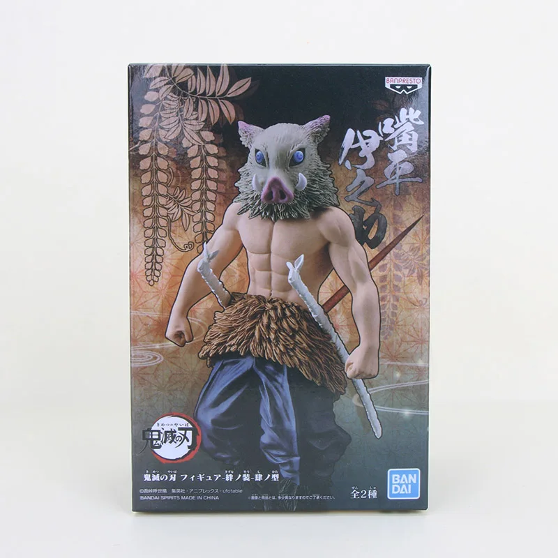 4 in box 16 см фигурка убийцы демона Kamado Tanjirou Kamado Nezuko Agatsuma Zenitsu Hashibira Inosuke Kimetsu no Yaiba ПВХ фигурка игрушки - Цвет: 4 in box