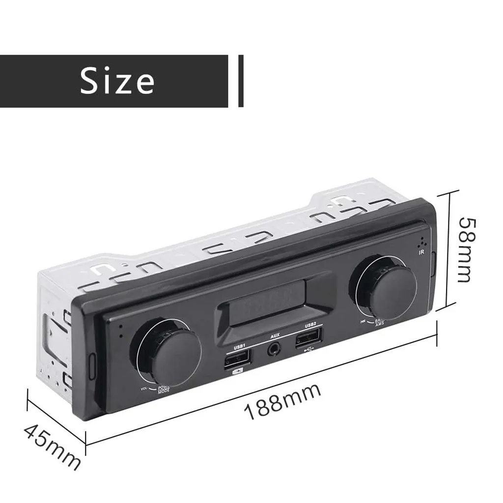 Автомобильный mp3-плеер 1 шт. SWM-K501 12 В Автомобильный mp3 BT аудио карта fm-плеер для перевозки хлеба автомобиля CD изменение DVD 0827#20