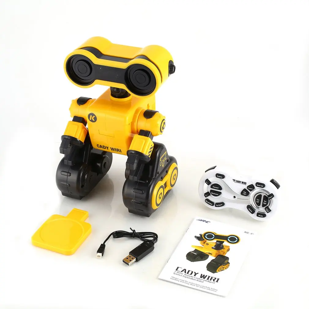 

JJRC R13 2.4G Dancing Intelligent Science Exploration Programming Robot USB Charge Remote Control Robats Toy Gift for Children