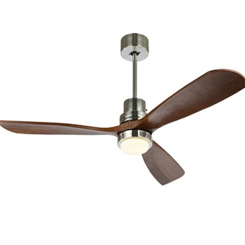 

Nordic Retro Dinning Room Ceiling Fan Lamp Modern Bedroom Living Room Restaurant Coffee Shop Solid Wood Fan Ligth Free Shipping
