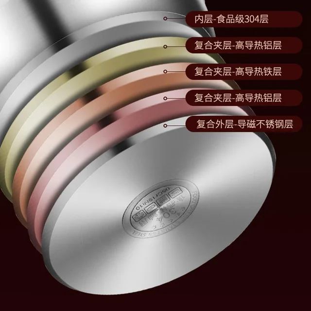 Univerzális Háztartási Kazánok Rozsdamentes Acélból Készült Halak Kályha Gőzös Tűzhely Rizs Tészta Kuszkusz Cuscuzeira Panela Edények Dk50Bs - Image 6