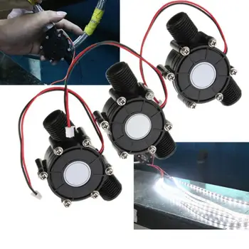 

Micro Hydro Generator 80V/12V/5V 10W DC Micro Hydro Generator Tap Water Flow Hydraulic DIY high power flow generator motor