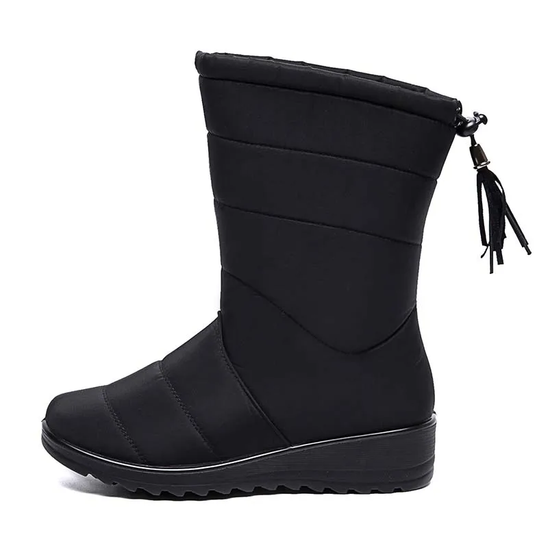 Boots Female Winter 2020 Waterproof Shoes For Women Style Women's Ankle Boots Brand Designer Ladies Shoes Botas Mujer