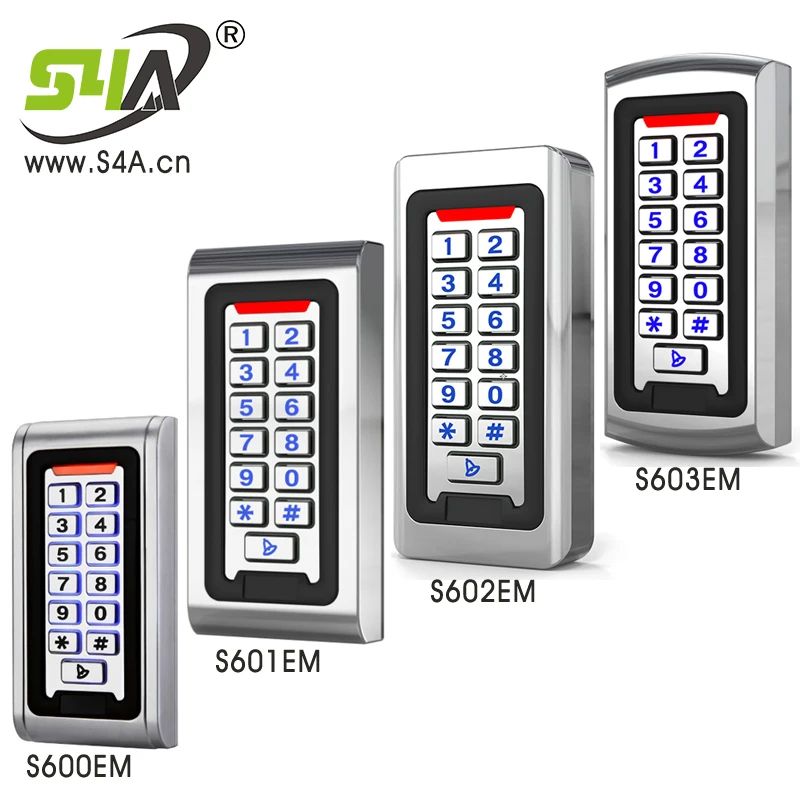 Details about   ID Pin Keypad Standalone Access Control Stainless Steel Metal Case waterproof EM 
