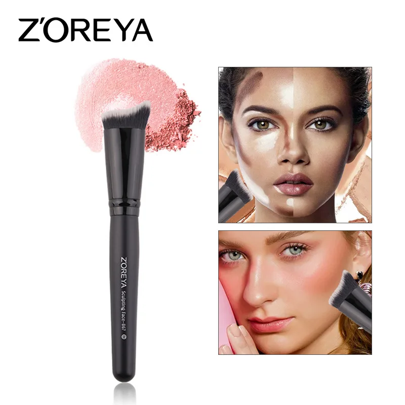 ZOREYA Makeup Brush Tools Professional Oblique Concealer Brush