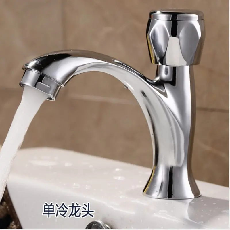

Sanitary Ware Production Cold Water Faucet Bathroom Faucet Zinc Alloy Desktop Single Cold Basin Faucet Wholesale