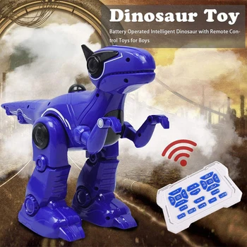 

RC Mechanical Dinosaur Kid Toy Wireless Remote Control USB Charging Multifunction Programming RC Intelligent Mech Dinosaur Toys