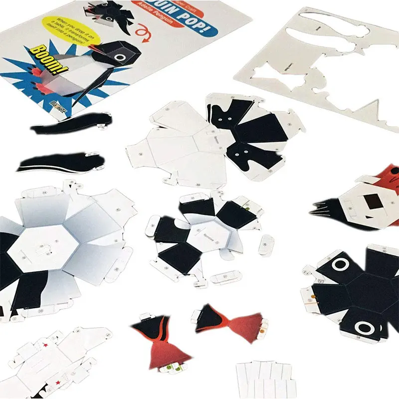 astounding  DIY Paper Scrapbook Decoration Paper Haruki Nakamura Paper Toys Animal Origami Kirigami Folding Dis