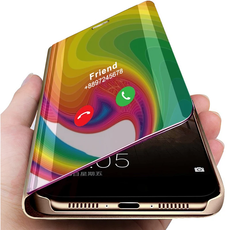 Зеркальный чехол для Samsung Galaxy S8 S9 Plus S10E S20 FE Note 8 9 10 lite 20 Ultra A31 A50 A51 A70 A71 A81 A91 |