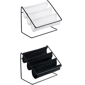 

Eye Glasses Storage Rack Tv Remote Control Stand Cosmetic Organizer Key Shelf Office Sundries Desktop Table Phone Holder Metal