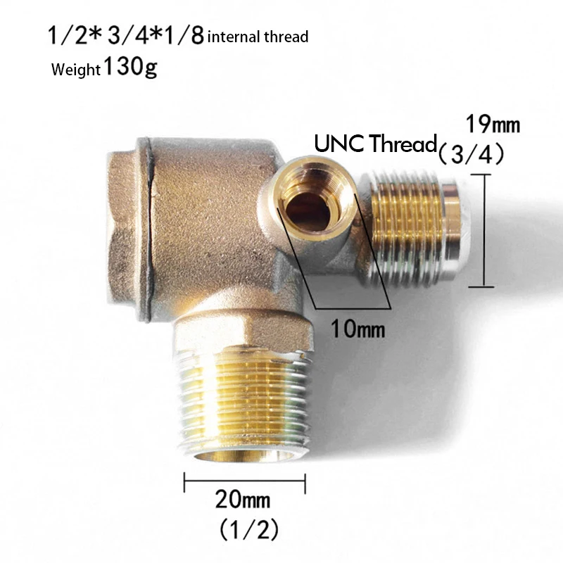 20x10x19mm 美制 internal thread 内螺纹