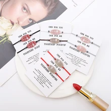 G. YCX модные регулируемые красные веревочные браслеты дружбы с защитой на удачу, парные подходящие браслеты для мужчин, женщин, детей, подарок