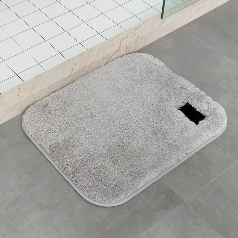 gray 50cmx60cm 1 шт. напольный коврик Коврик противоскользящий супер абсорбент для дома кухня ванная комната 2019ing - Цвет: gray 50cmx60cm