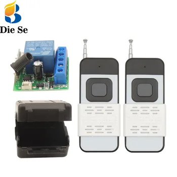 

Diese 433Mhz Universal Wireless Remote Control DC 12V RF Relay Receiver Controller and Transmitter 1000-meters Remote Control